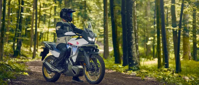 piloto-em-cima-de-uma-honda-transalp-observando-a-floresta